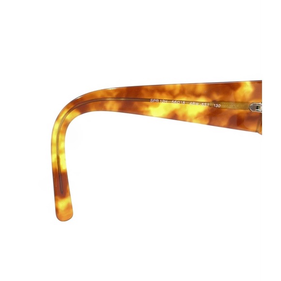 Prada SPR 12H 4BW-6S1 Tortoise Brown Sunglasses Frames 56-18 130 Italy Designer - Picture 10 of 12
